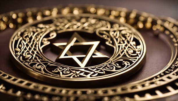 Star of David, Judaism Symbol photo