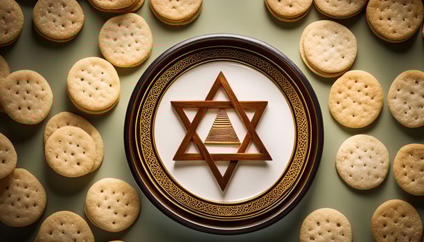 Star of David with Cookies photo