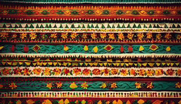 Vibrant Colorful Decoration photo