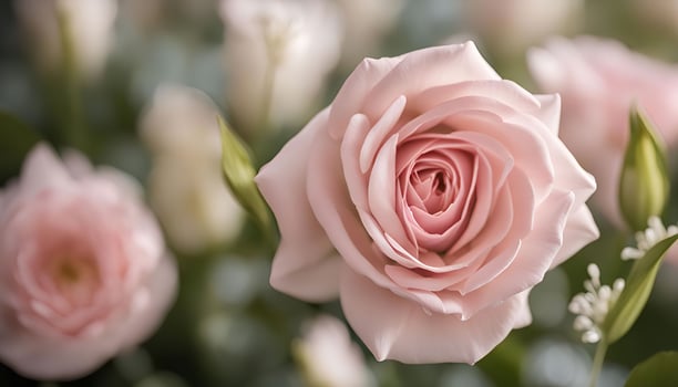 A Delicate Pink Rose photo