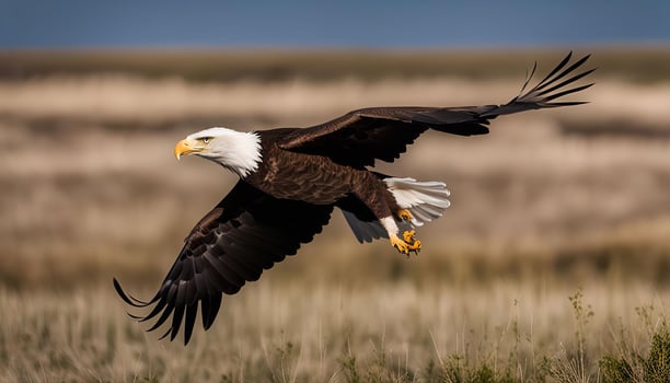 Bald Eagle in Flight photo