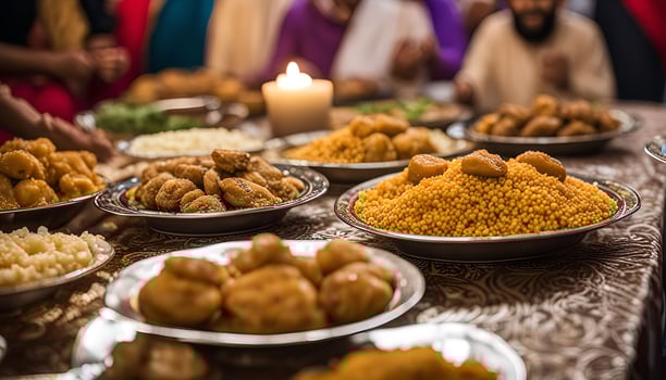 Traditional Moroccan Feast photo