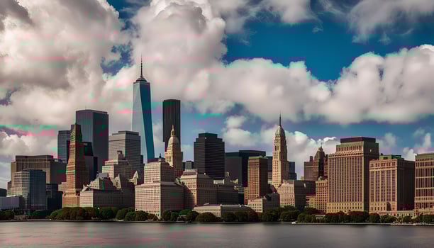Cityscape of Skyscrapers photo