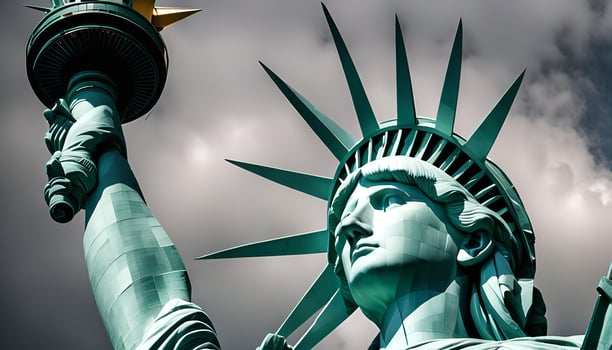 The Statue of Liberty - Iconic Landmark of Freedom photo