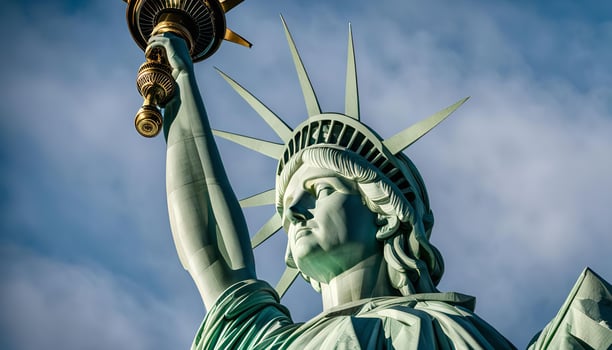 The Statue of Liberty, a Symbol of Freedom and Hope photo