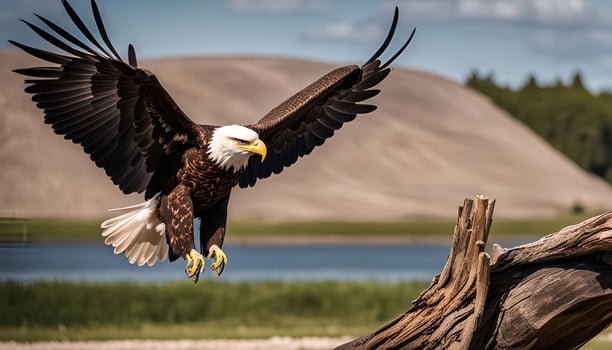 Bald Eagle Landing photo