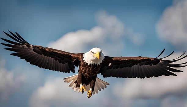 Bald Eagle in Flight photo