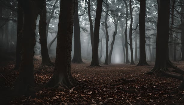 Misty Forest Path photo