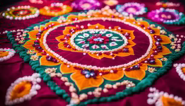 Colorful Mandala Design photo