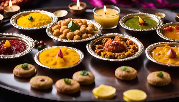 Indian Cuisine Platter photo