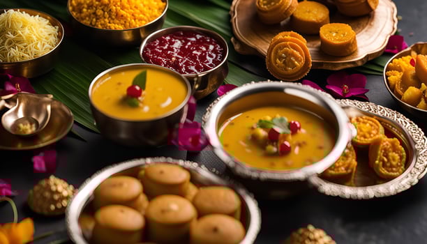 Indian Sweets and Snacks photo