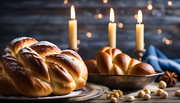 Challah Bread for Shabbat photo