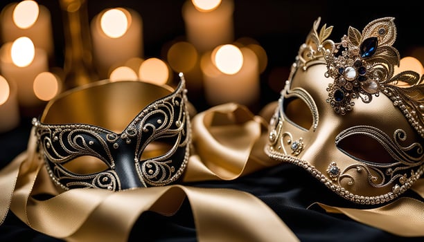 Venetian Masquerade Masks photo