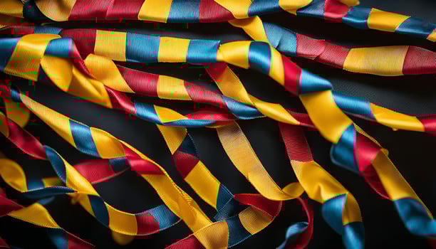 Colorful Ribbon Abstract photo