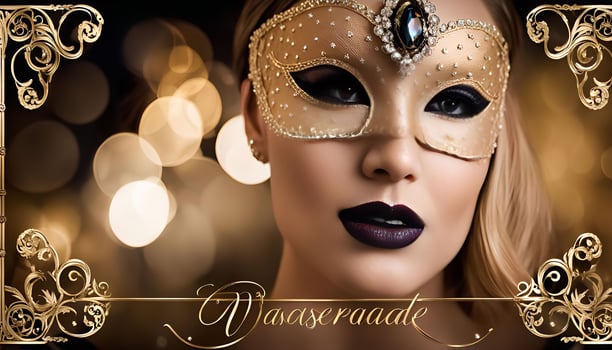 Masquerade Ball Invitation photo