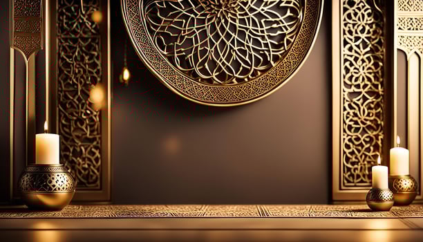 Ornate Islamic Decor photo