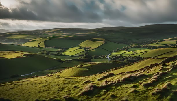 Serene Valley Landscape photo