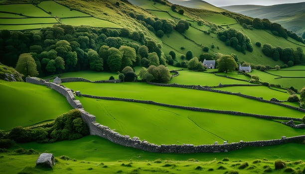 Serene Green Valley Landscape photo