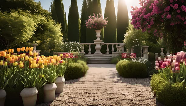 A Serene Garden Path photo