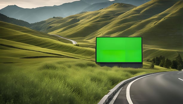 Green Hills and Billboard photo