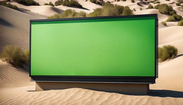 Billboard in the Desert photo