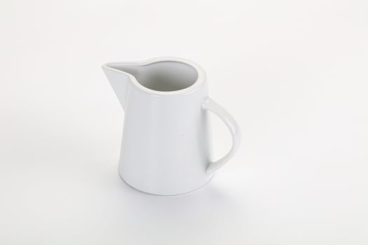 Empty gravy pot for sauce photo