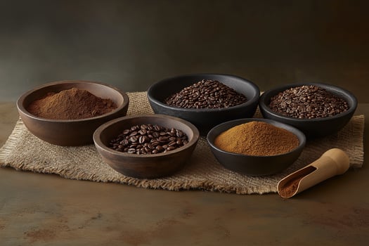 Coffee Types Display photo