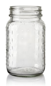 Glass jar bottle photo