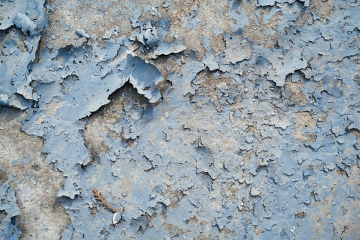 Peeling paint on wall texture. photo
