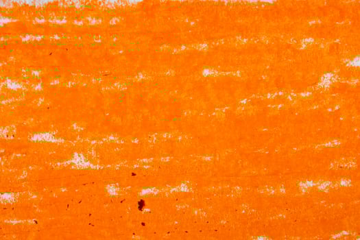 Orange oil pastel paint texture background photo