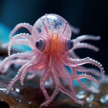 Vibrant Jellyfish Underwater photo