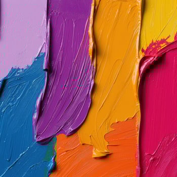 Abstract colorful paint strokes background texture photo