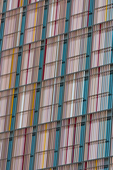 Modern skyscraper facade photo