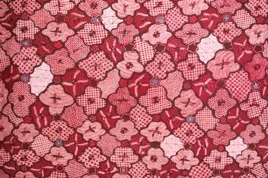 Batik Pattern Sekar Jagad red Version photo