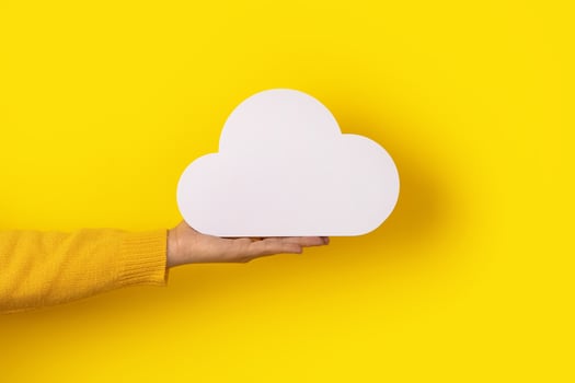 Cloud computing concept photo