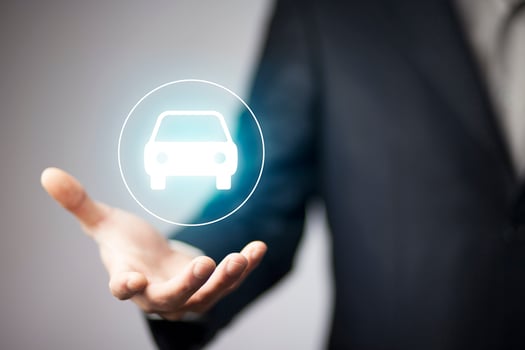 man hand car in screen photo