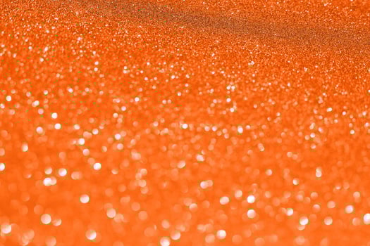 Orange glitter background photo