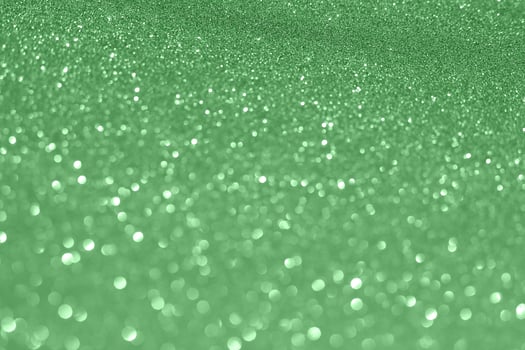 Green glitter fabric with sparkles photo