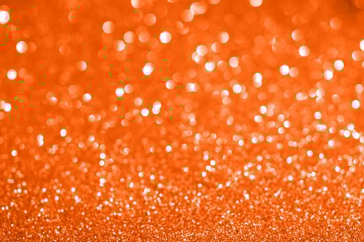 Orange sparkle background photo