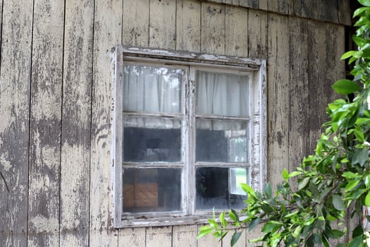 Window as an architectural detail in the construction of buildings and structures. photo