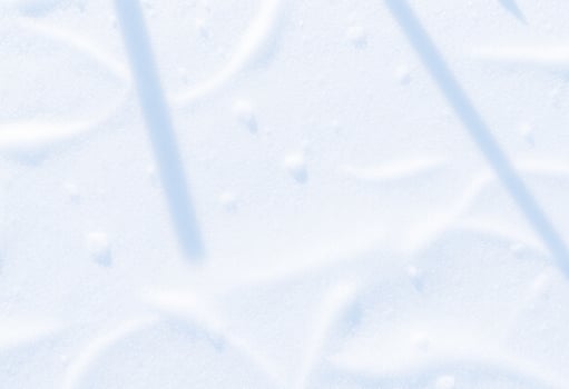 Abstract winter banner with sunlight on snow waves, perfect for valentine's day photo