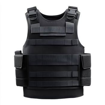 Tactical body armor designed for protection and versatility in various security situations photo