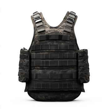 Tactical body armor designed for extreme conditions and durability in various outdoor environments photo