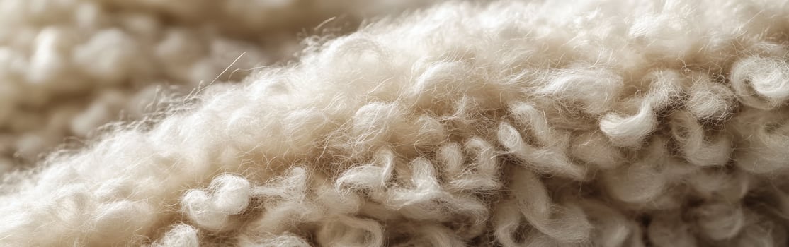 Soft wool texture in natural light showcasing its warm and cozy appeal photo