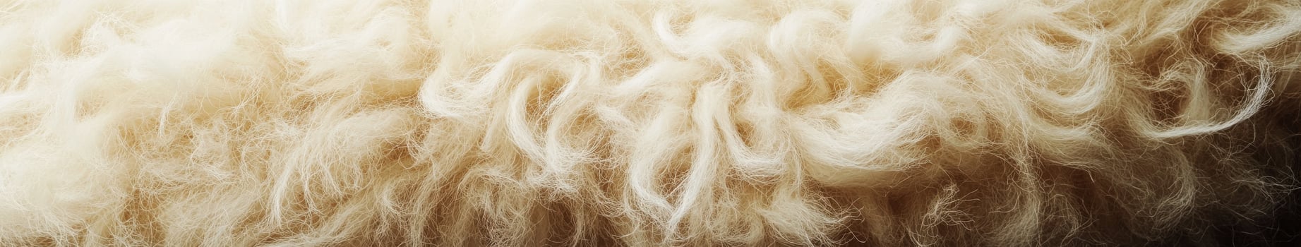 Soft wool texture with natural curls and warm hues from sheep's fleece photo