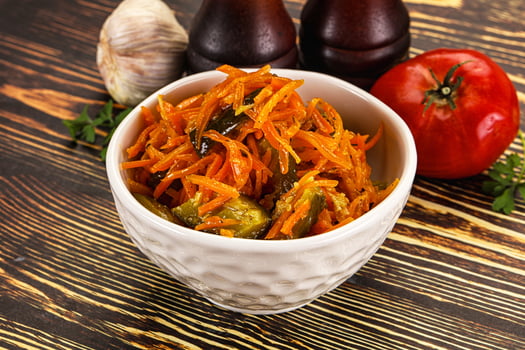 A white bowl with food photo