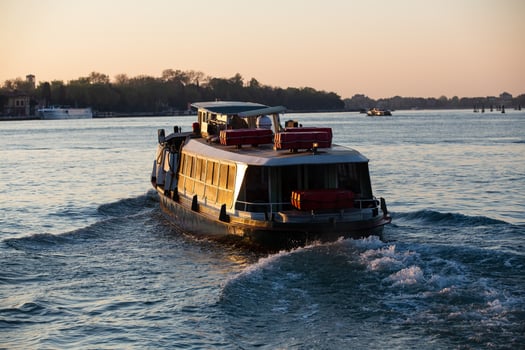 A boat in the water photo