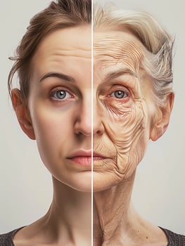 Beautiful Woman with Radiant Skin Showcasing Anti-Aging Skincare Routine1 photo