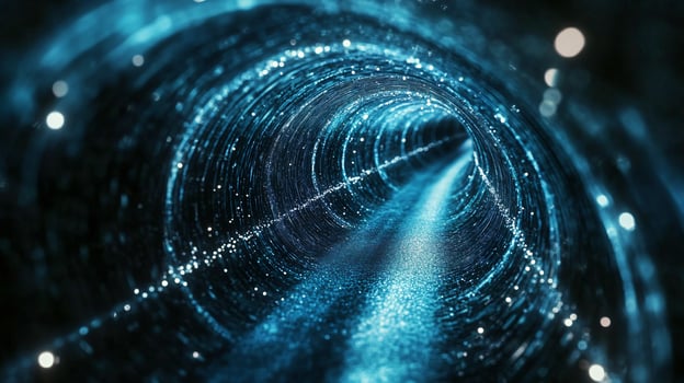 Energy Tunnel Art photo