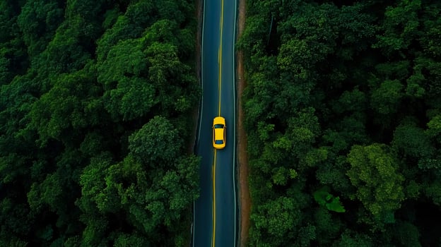Adventurous Drive in the Forest photo